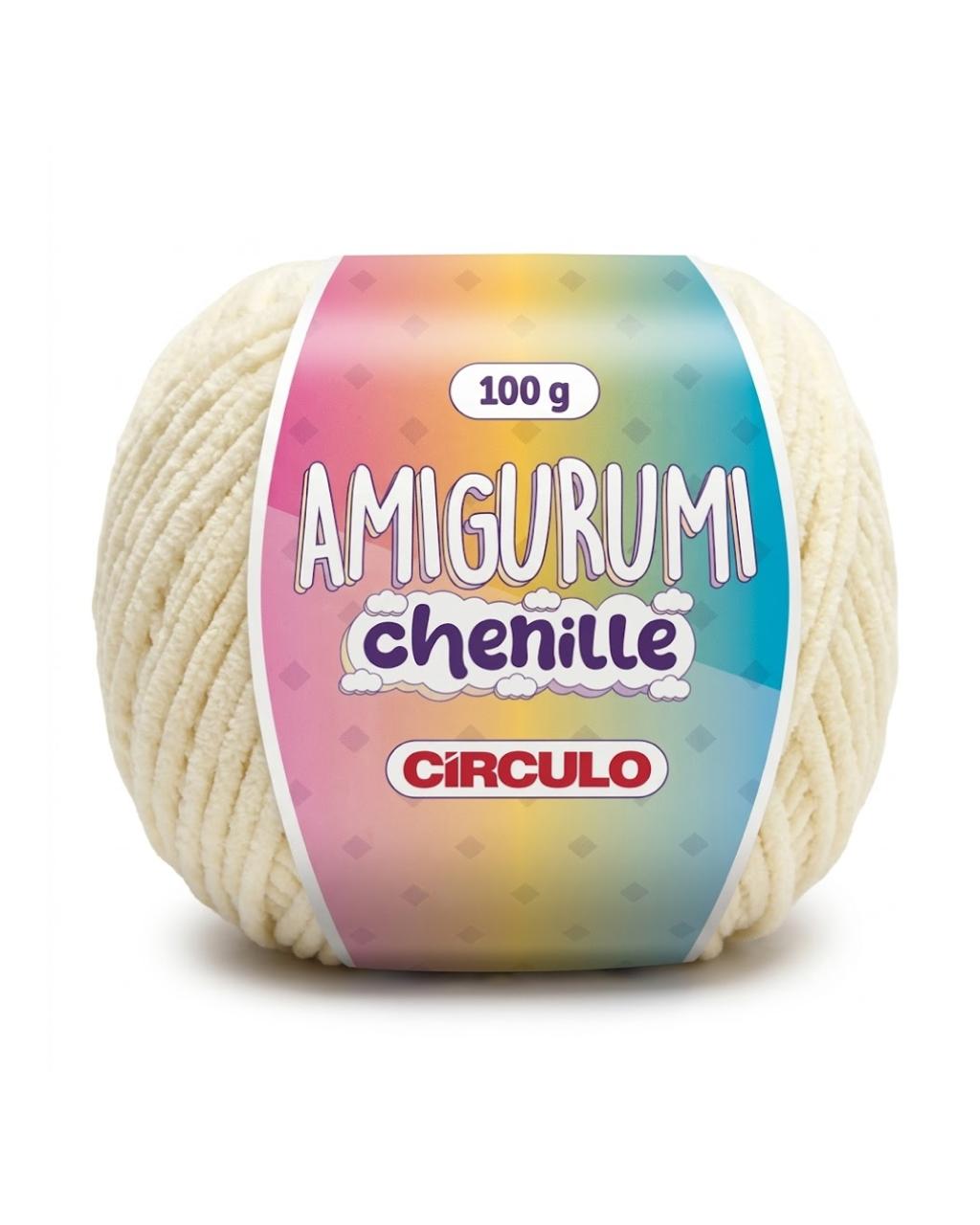 HILO AMIGURUMI CHENILLE 8176 OFF WHITE